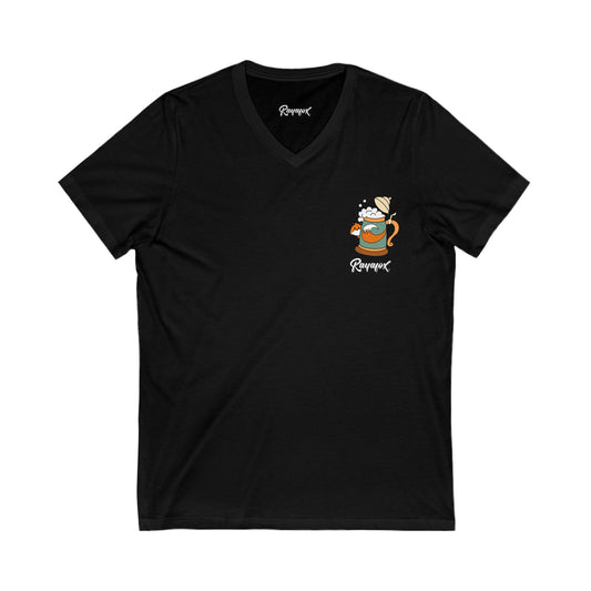 Oktoberfest Fox Unisex V-Neck