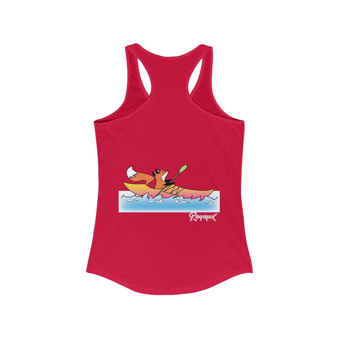 Women's Kayak Fox Racerback Tank