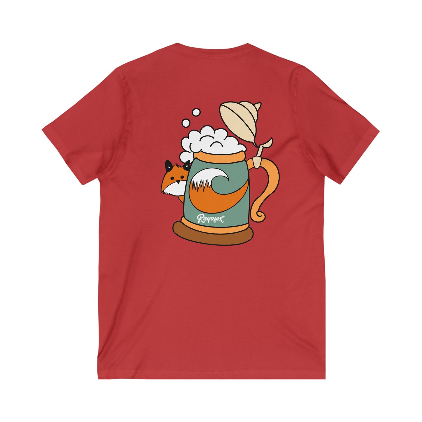 Oktoberfest Fox Unisex V-Neck