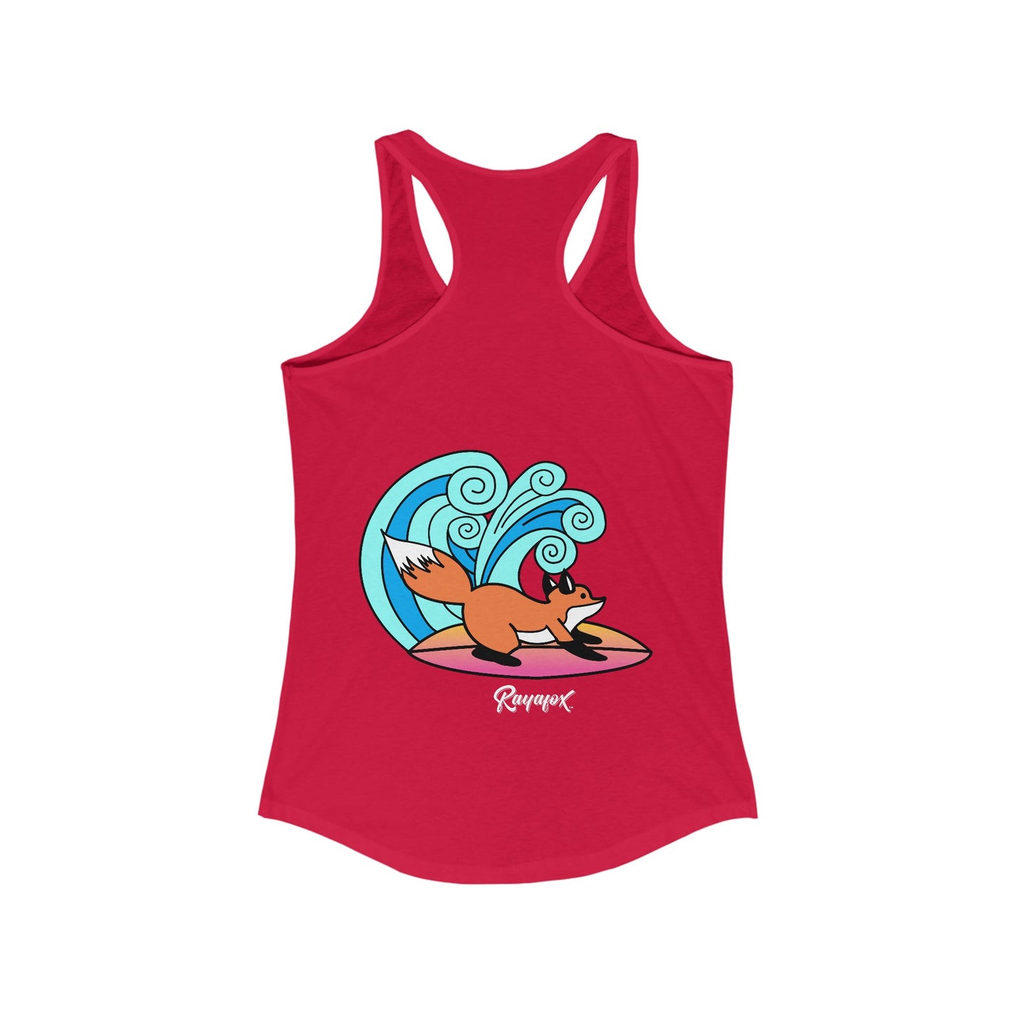 Women's Surfing Fox Racerback Tank