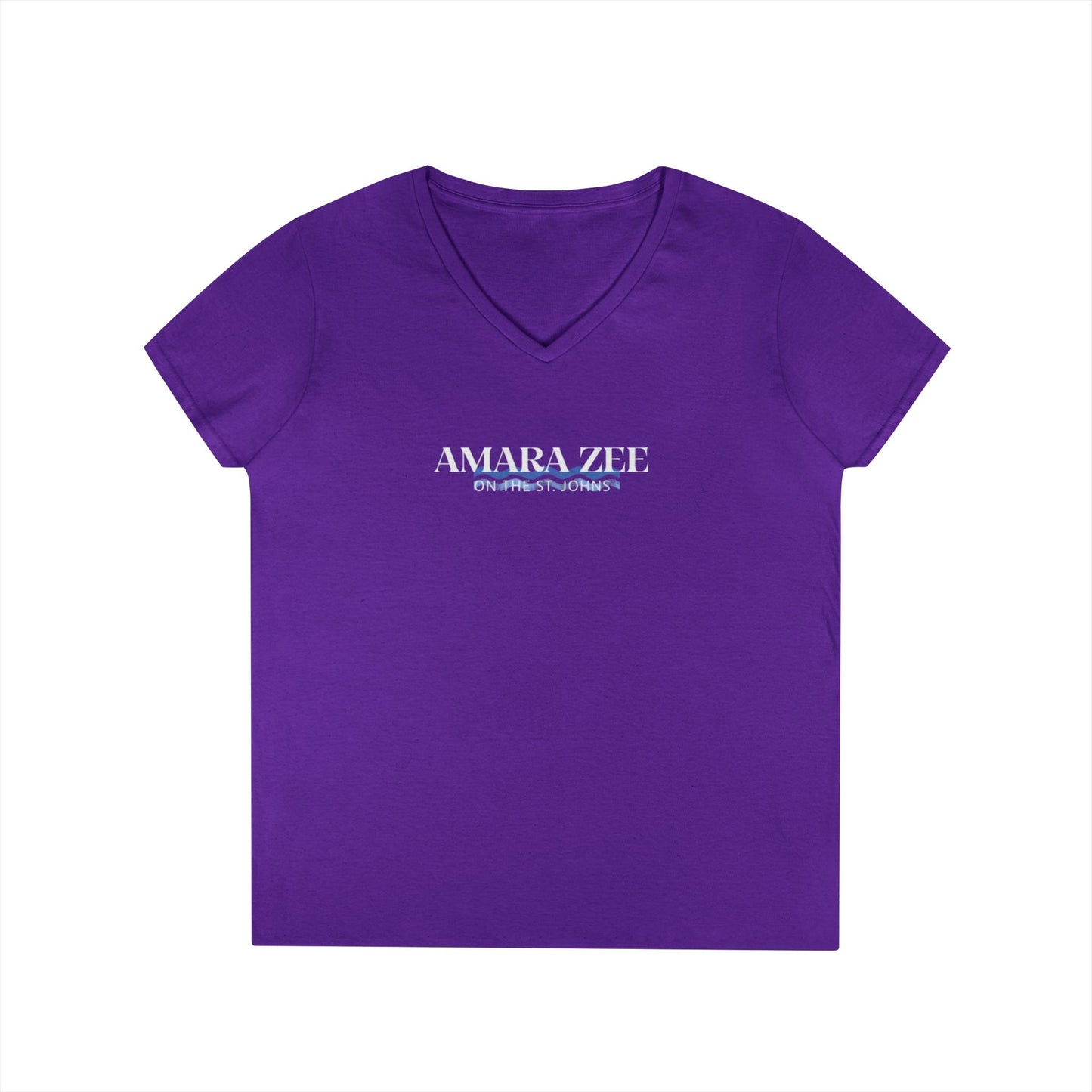 Amara Zee Ladies' V-Neck Tee