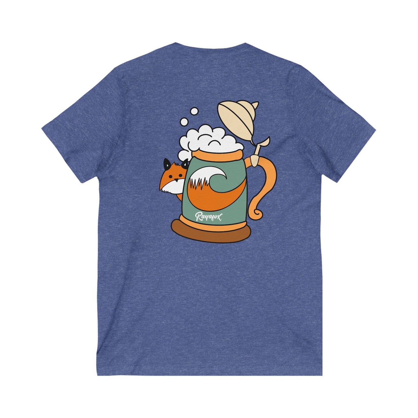 Oktoberfest Fox Unisex V-Neck