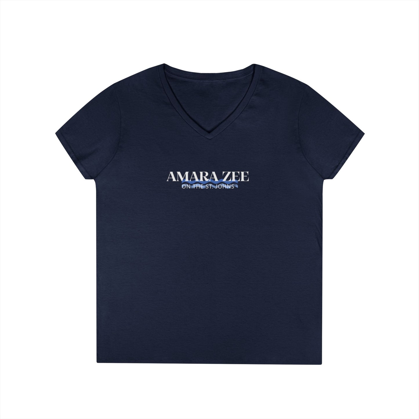 Amara Zee Ladies' V-Neck Tee