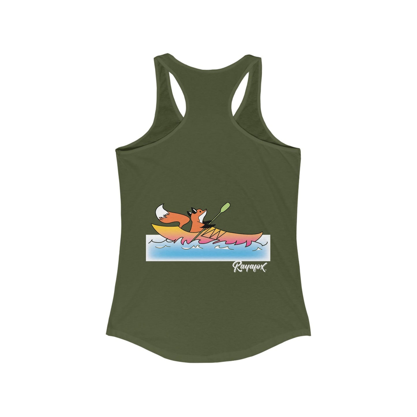Women's Kayak Fox Racerback Tank
