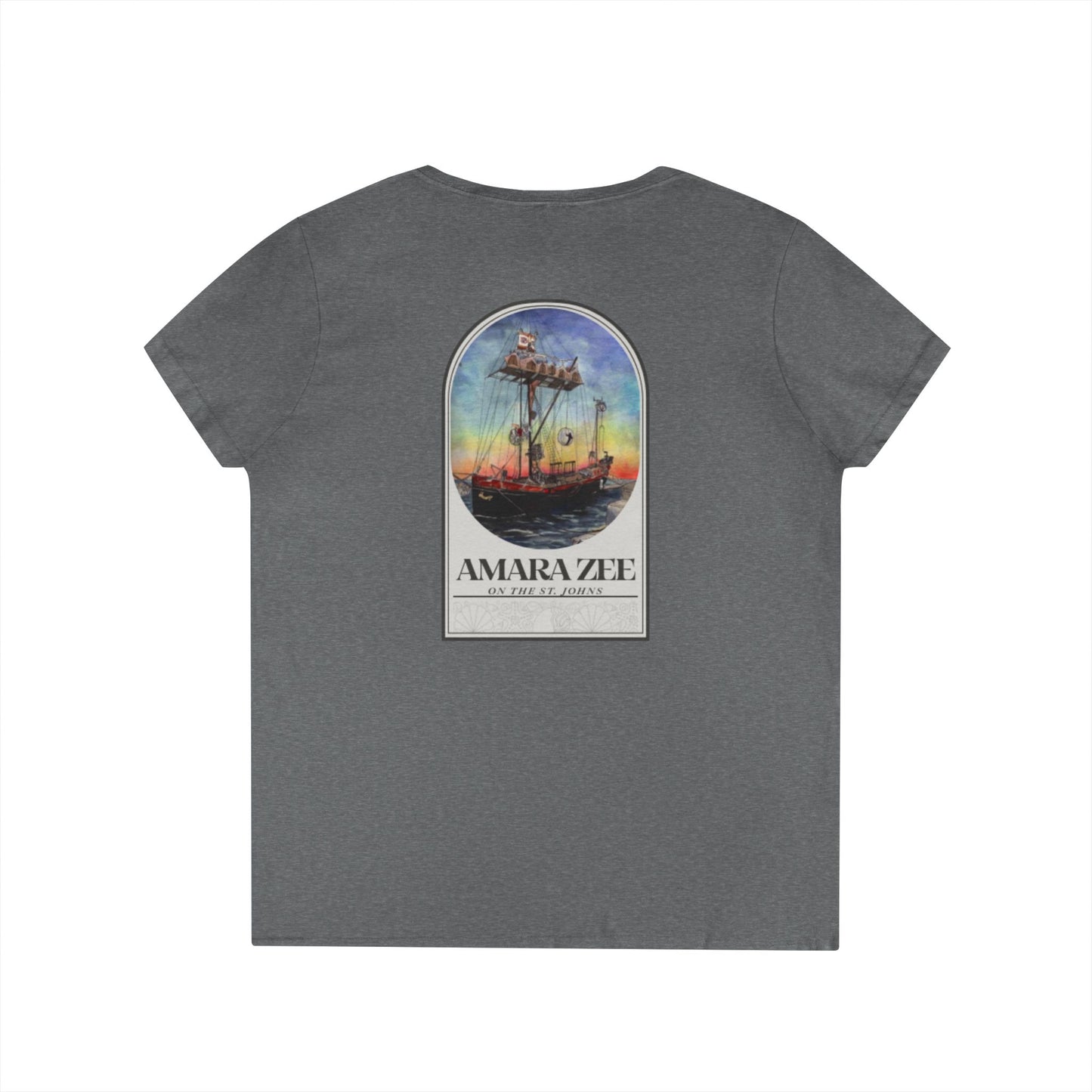 Amara Zee Ladies' V-Neck Tee