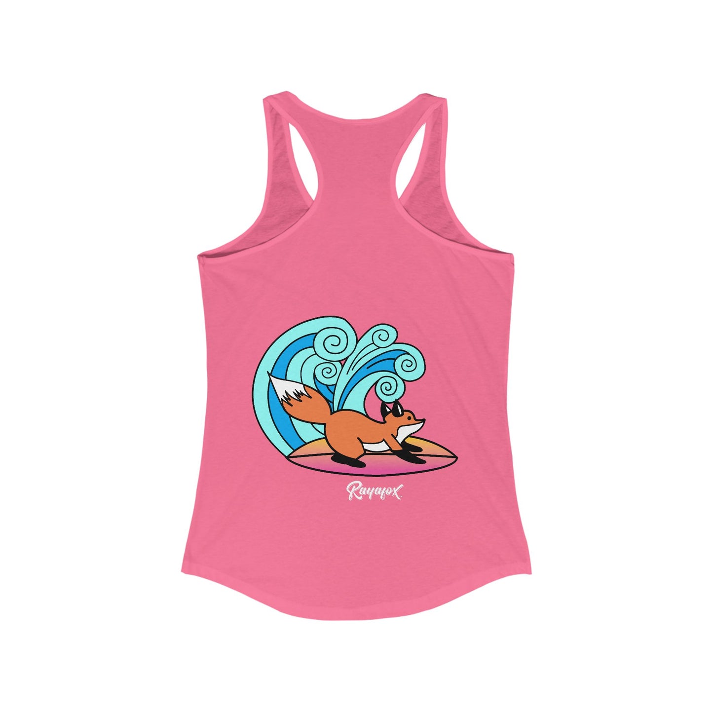 Women's Surfing Fox Racerback Tank