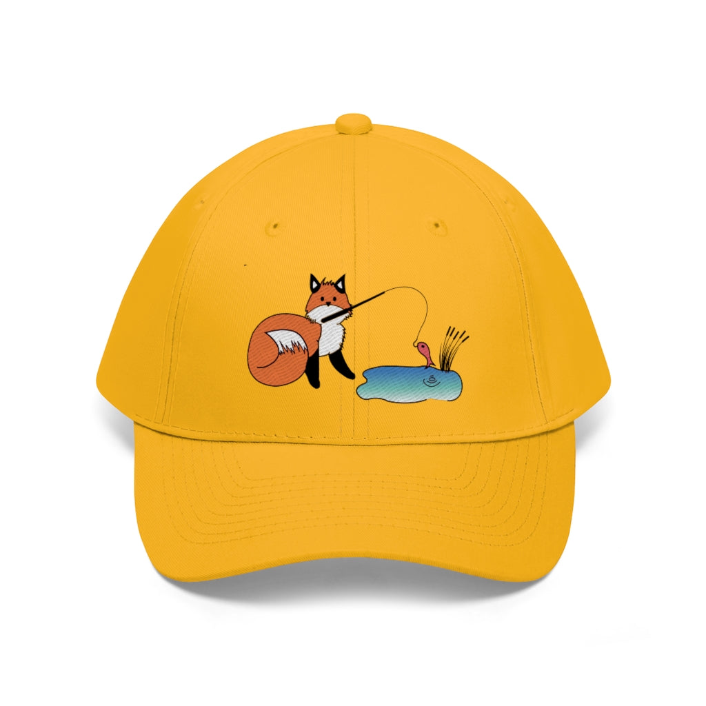 Fishing Fox Twill Cap